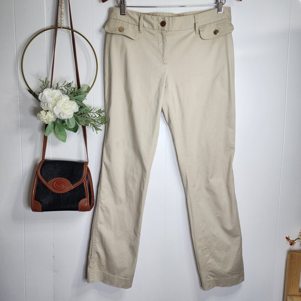 Dolce & Gabbana Tan/Beige Trousers Size 42